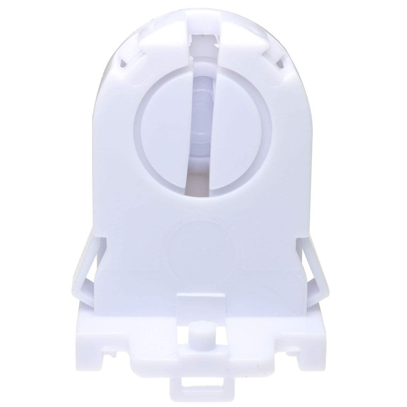 TAODAN 12pcs T8 Lamp Holder Non-Shunted Turn-Type UL Socket Tombstone