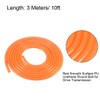 sourcing map 10ft 8mm PU Transmission Round Belt High-Performance Urethane