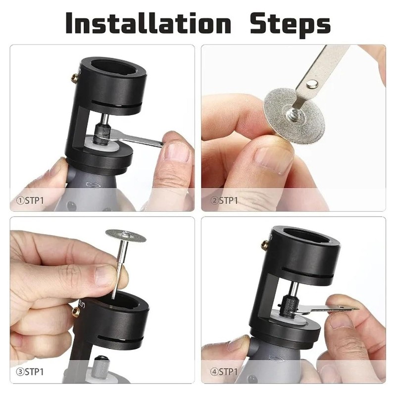 Tungsten Electrode Sharpener Kit, Universal TIG Welding Electrode Grinder, Includes