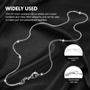 Weistiy 10 Pack Necklace Chain 925 Sterling Silver Necklace Snake