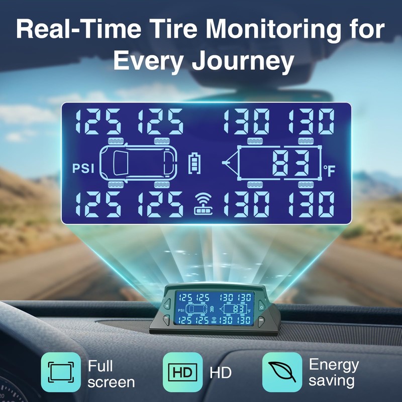 GUTA GT40 RV Tire Pressure Monitoring System, Tire Pressure Monitor