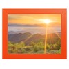 6x8 Orange MDF Picture Frame for Table Top and Wall