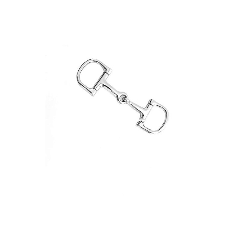 Hill Leather Company Llavero con punta de boca, placa de