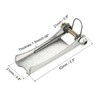 PATIKIL 2.5 Inch Replacement Hooks Latch, Metal Towing Receiver Hitch