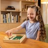 Toyrific | Shut the Box Dice Game, Wooden Board STEM