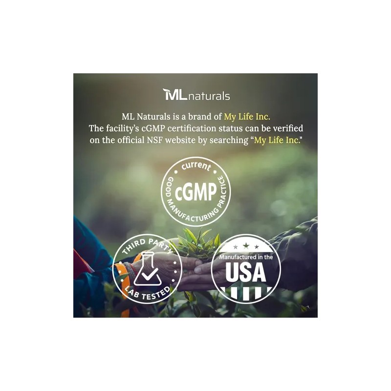 Ml Naturals Biotina 10000 Mcg 360 Cápsulas