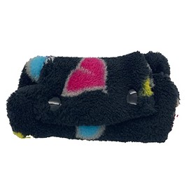 Handmade Centre Back Cover ONLY compatible with AIRFIT F10/ F20 Fleece CPAP BIPAP approx 10x6cm Cheek Strap Covers for Sleep Apnea VARIOUS COLOURS (Hearts)