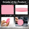 Sodcay 4 PCS Car Cup Holder Inserts, Anti Slip PVC