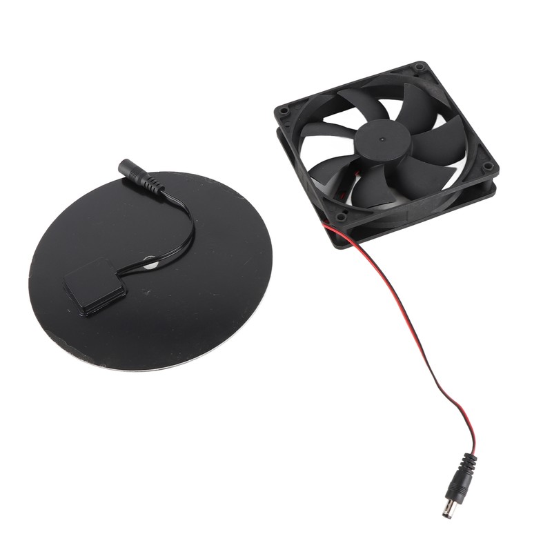 10W Solar Powered Exhaust Fan Monocrystalline Silicon Solar Panel Fan