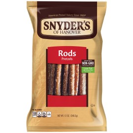 Snyder's of Hanover Pretzel Rods, 12 oz
