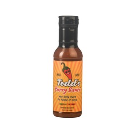 Todd's Curry Sauce (12oz) | Sweet Curry with Mild Spice | You Only Have To Taste It Once