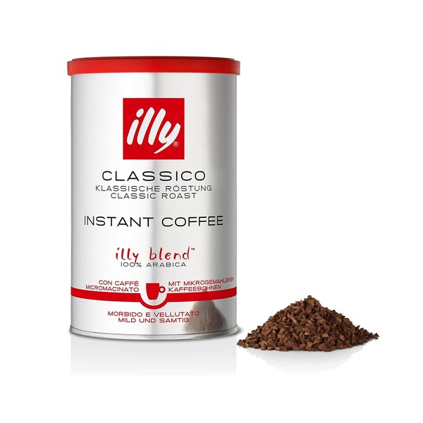 Illy Roast Classico Soluble Coffee - 1 x 95g Tin