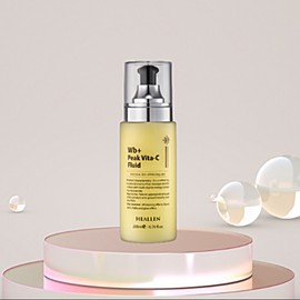 Aesthetic Healen W UB+Peak Vita-C Fluid 200ml Non-sticky whitening essence Whitening essence Whitening serum Vitamin essence / 에스테틱 힐렌 더블유비+피크비타-씨 플루이드 200ml 끈적임없는 미백에센스 화이트닝에센스 미백세럼 비타민에센스