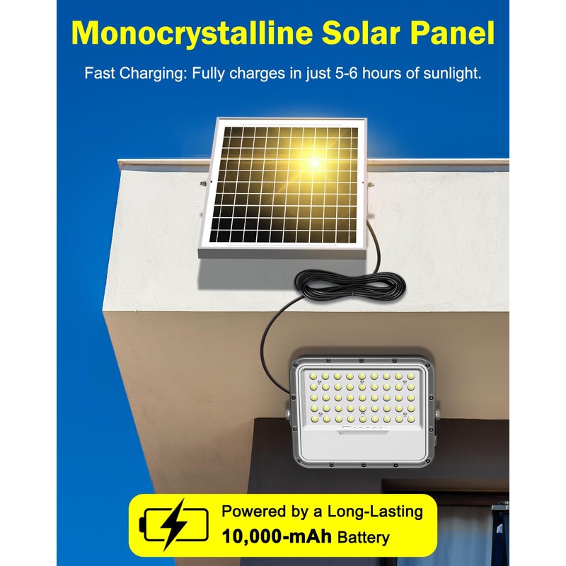 Engrepo Solar Lights Outdoor IP65 Waterproof Outside Solar Powered Security