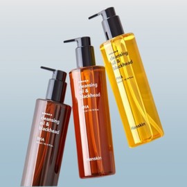 Cleansing Oil Blackhead 300ml, choose one of three types: Dry, oily, combination, sensitive, refreshing, fine dust makeup cleanser, Hanskin / 클렌징 오일 블랙헤드 300ml 3종 중 택1 건성 지복합성 민감성 산뜻한 미세먼지 메이컵 클렌저 한스킨