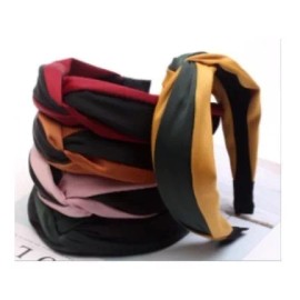 KH Diadema Turbante Dama Mujer Peinado Cabeza Dos Colores