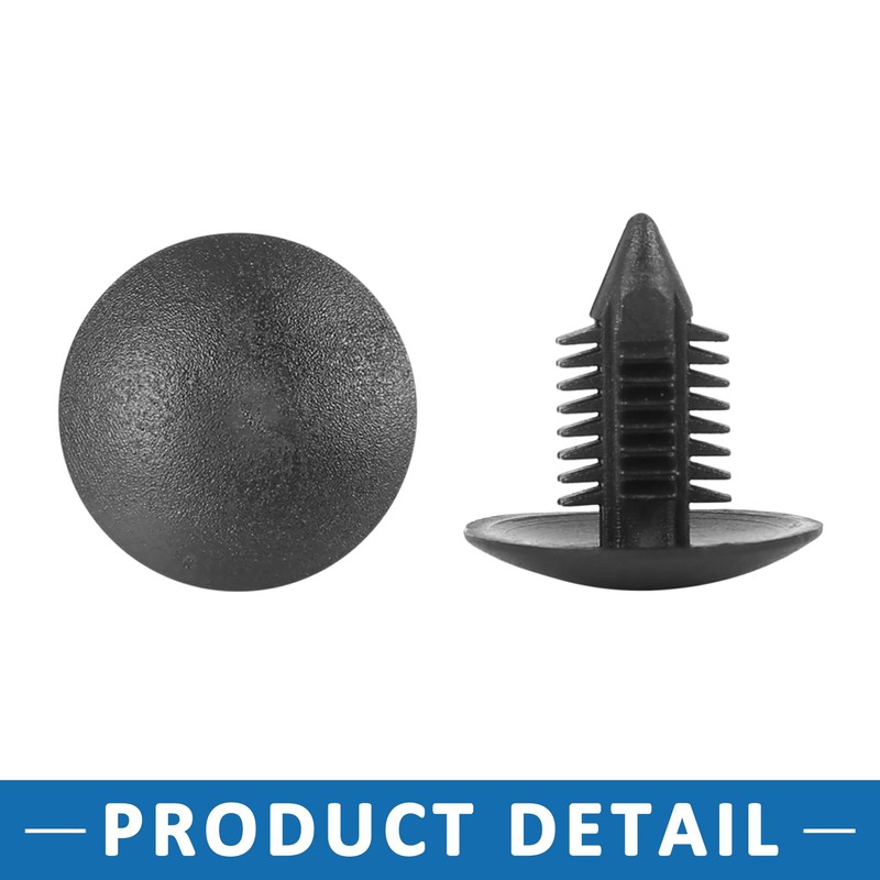 A ABSOPRO Pack of 40 Bolt Rivets 10 mm Hole