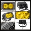 Muto-Beam LED Pods Yellow, 2PCS 3Inch LED Fog Light 40W