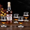 ZOOFOX Set of 6 Small Brandy Snifters, 5 oz Shot