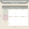Weekly To Do List Notepad, Undated Planner with 52 Sheets