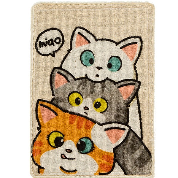 Bigpomelos Multifunctional Cat Scratching Mat & Sleeping Blanket - 2-in-1