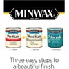 Minwax 63333444 Polycrylic Protective Finish Water Based,1 Quart, Satin -