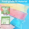 MOWPOG 150 Disposable Popsicle Mold Bags, BPA-Free Freezer Tubes with