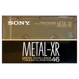 SONY METAL-XR 46 Metal Position 46 Mins MTL-XR46