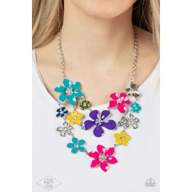Paparazzi Zi Collection MULTI FLOWER Necklace 2013 Paparazzi EXCLUSIVE NEW