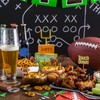 Festicreamy Super Bowl Football Cupcake Toppers - Perfect Football Party