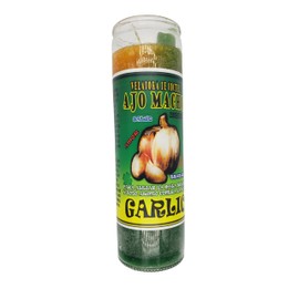 AJO Macho Veladora Preparada/Garlic Prepared Ritual Candle