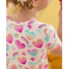 babee Reshinee Bamboo Viscose Toddler Girls Kids Pajama Sets Short
