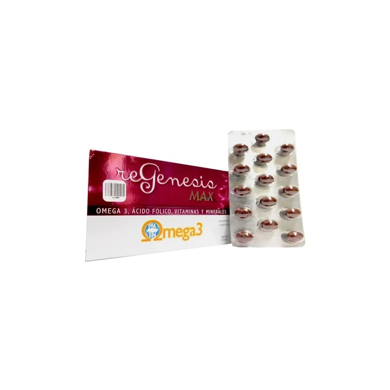Regenesis Max Caja Con 30 Cápsulas