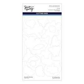 Spellbinders Easter Bunnies Etched Dies for Coordinating Stamp Set by Simon Hurley, Metal, ONE