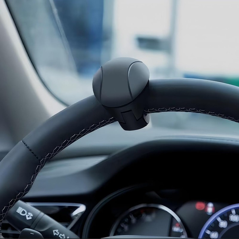 Steering Wheel Spinner, Large Truck Spinner Handle, 360 Degree Rotation,