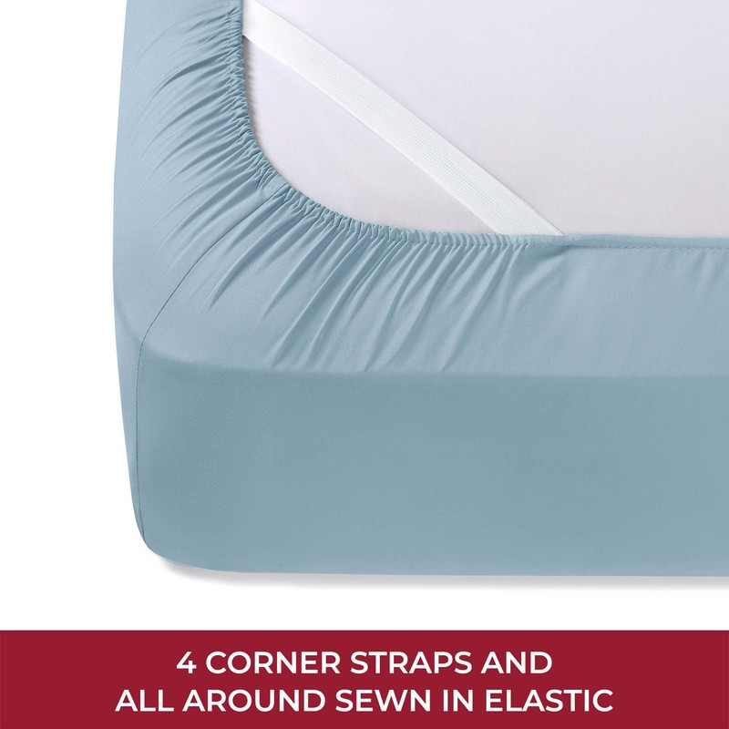 Mellanni RV Short Queen Sheets - 4 PC Iconic Collection