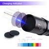 TactEagle UV Flashlight 365nm UV Light Blacklight UVA-T2 Powered by