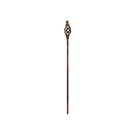 Metal Spiral Garden Stake - Designed to rust - Decorative Garden Stakes (Large - Pack of 2)