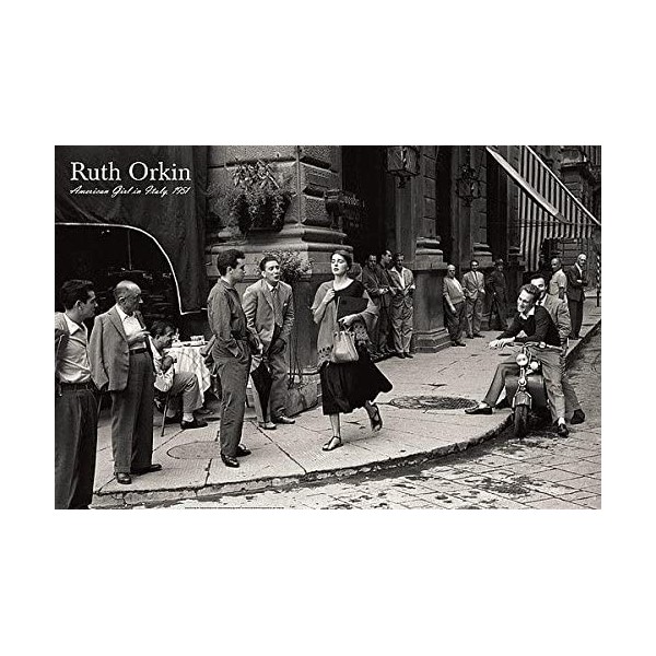 Ruth Orkin American Girl in Italy 1951 Art Print Poster Poster Art Poster Print, 36x24