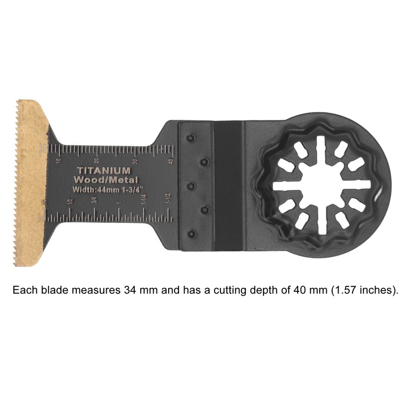 10PCS Set Oscillating Saw Blade Multifunctional Oscillating Multitool Quick Release