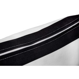 26 Letter & Sign Throw Pillow Covers Decorative Pillowcase Black/White Soft Solid Cushion Covers for Sofa, Couch 18 x 18 inch by JV Home