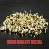 Hilitchi 200-Pieces 9/16'' (14mm) Antique Upholstery Nails Tacks Furniture Tacks