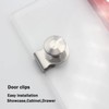 Glass Door Handle Pull Knob Stainless Steel Glass Door Handle