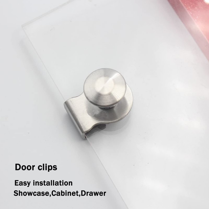 Glass Door Handle Pull Knob Stainless Steel Glass Door Handle