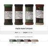 Fox Outdoor Products Face Paint Sticks, Green/Loam