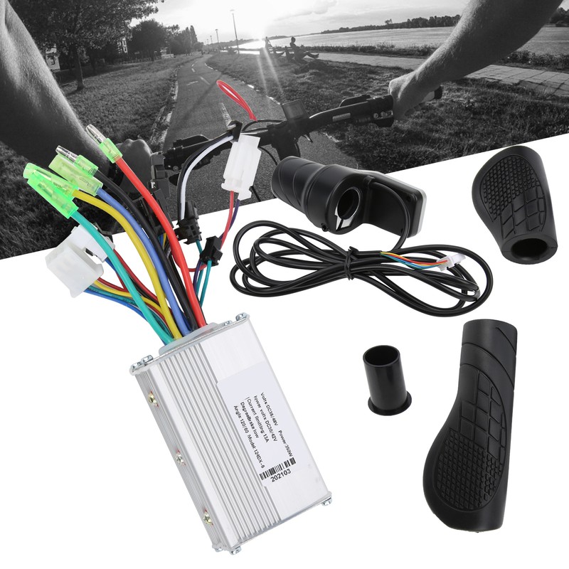 36V/48V 350W Brushless Controller with LCD and 124DX Half Twist