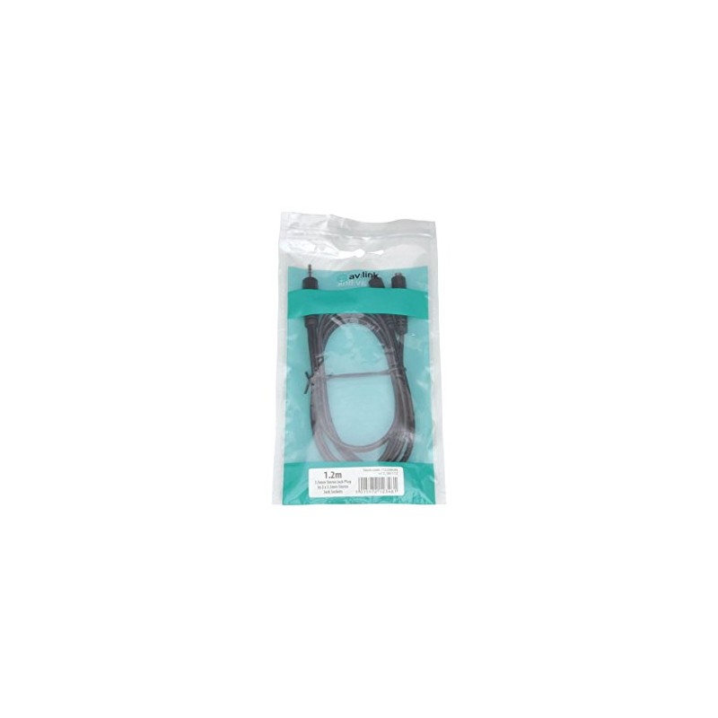 AV Link | 3.5mm Jack Headphone Splitter Cable | 1.2