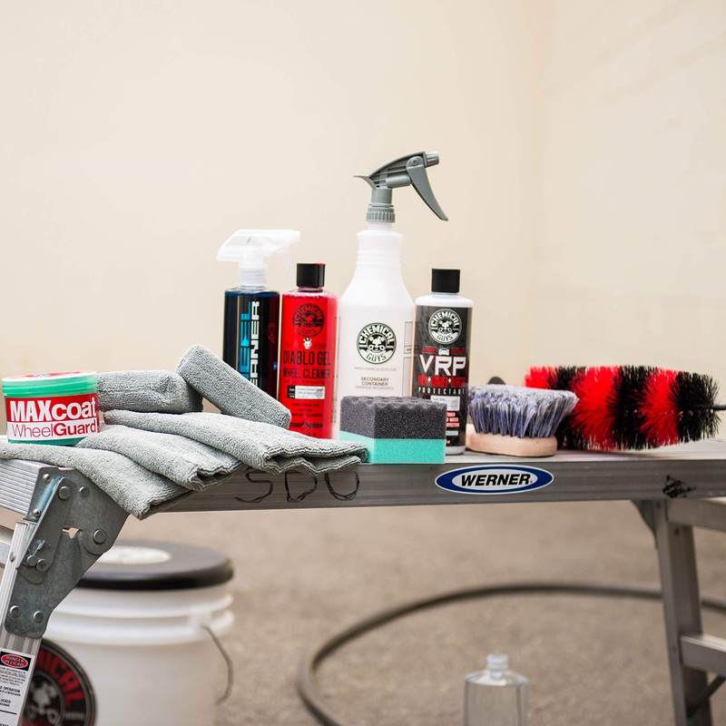 Chemical Guys HOL134 Best Complete Wheel, Rim, and Tire Kit,