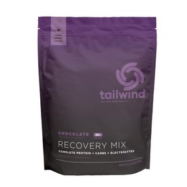 Tailwind Nutrition Recovery Mix, 20g Complete Protein, Carbohydrates, and Electrolytes Powder Drink Mix for Post-Workout, Free of Gluten, Soy, and Dairy, Vegan, 20 Servings, Chocolate