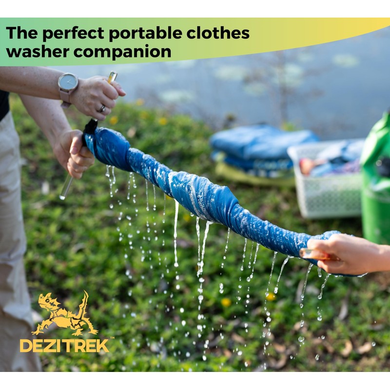Dezitrek Ultra-Light Clothes Wringer – 2025 Upgraded Version with Wider